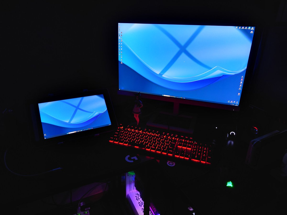 ServerB2_PC's tweet image. 色々変わったので。
#お前らのPCスペック晒していけ
#お前らのデスク周り晒していけ
AMD Ryzen 9 3950X
ASRock B550 SteelLegend
Samsung DDR4-3200 16GB*4
---
ASRock SteelLegend Radeon RX7600 8GB OC
---
WD SN550 500GB/WD SSD 1TB
Seagate HDD 1TB /Seagate HDD 4TB