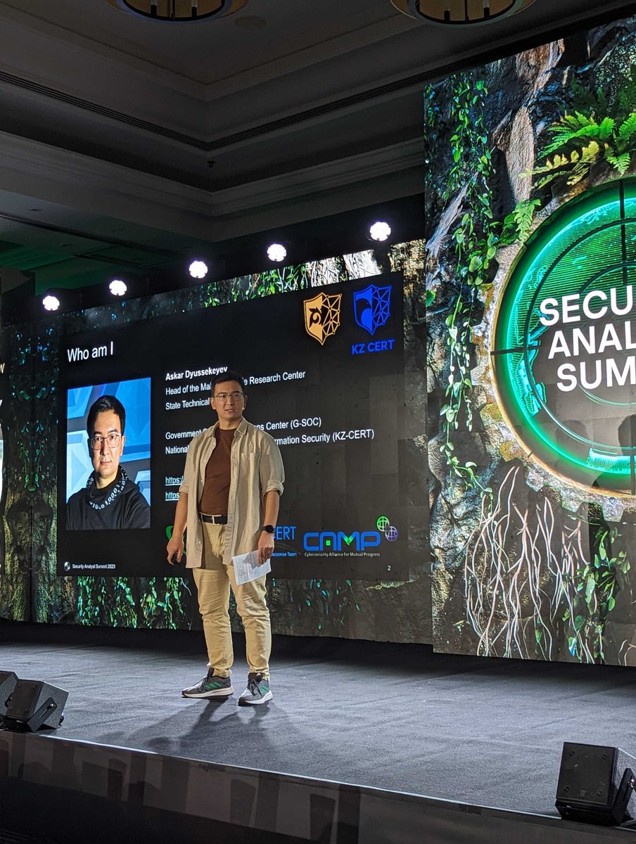 TheSAScon's tweet image. How APT STA-2201 hacked Kazakh space telecommunications operator #TheSAS2023