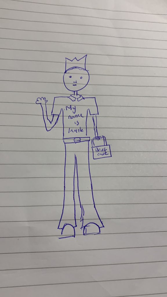 kill4Lizz's tweet photo. Should I paint him ? 

DRAW FOR ADEKUNLE
#AdekunleOlopade https://t.co/zz5v5fVk3x