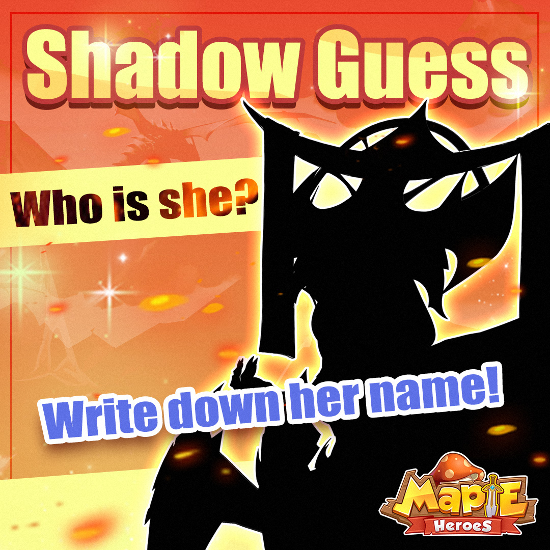 maple_hero59010's tweet photo. Guess who it is in the picture?
Guess its name and enter the Redeem Code [Pet888] in the game to claim rewards!🥰
Reward: Costume draw ticket*5, Gold Mushroom* 500, Adventure Coin*10000

#MapleHeroes https://t.co/SEejpYmFUs