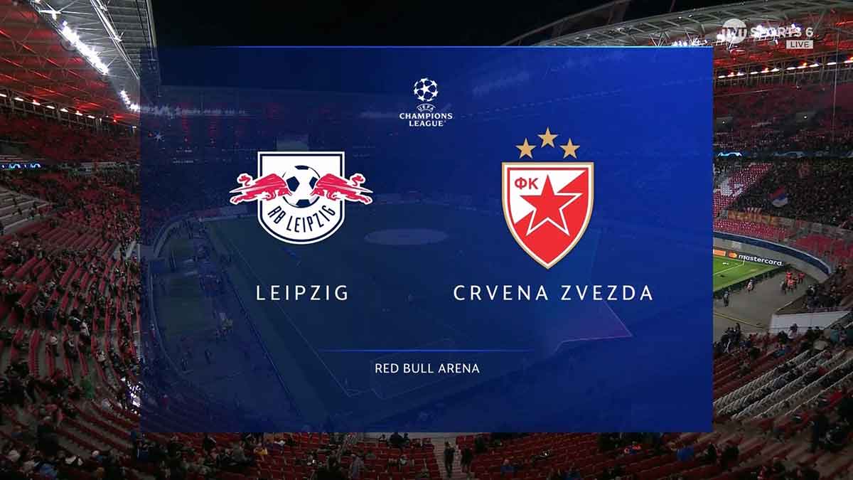 RB Leipzig vs Crvena Zvezda - UEFA Champions League