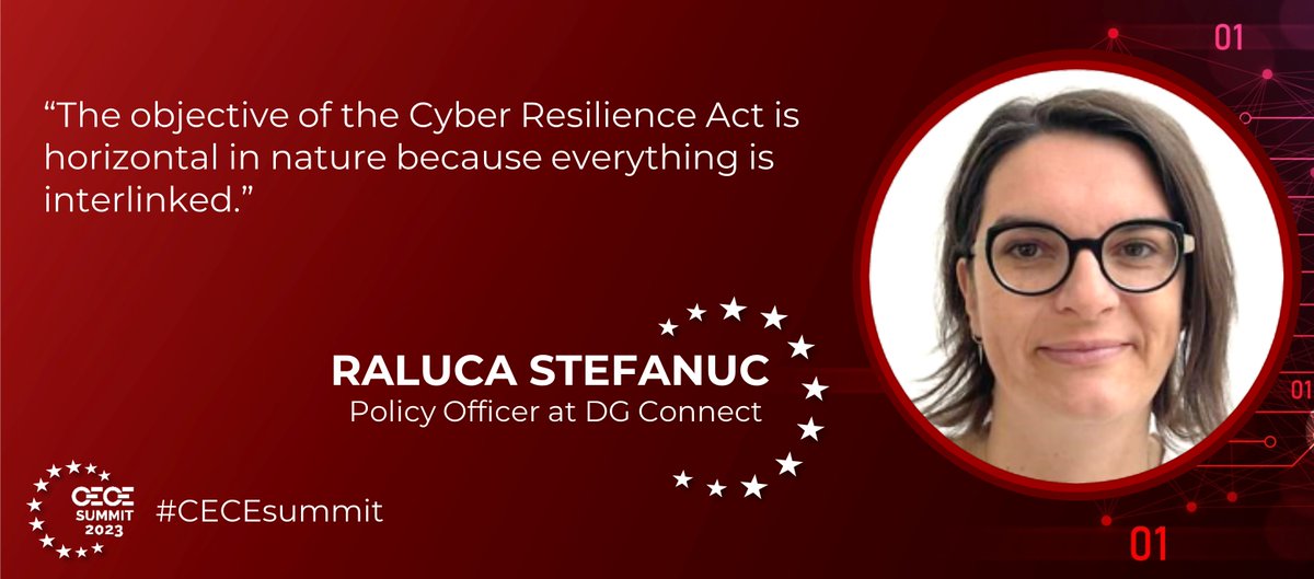 CECE_Europe's tweet image. 🔴LIVE

Important words from Raluca Stefanuc, Policy Officer at @DigitalEU, @EU_Commission:

#CECEsummit #WeMake2Build