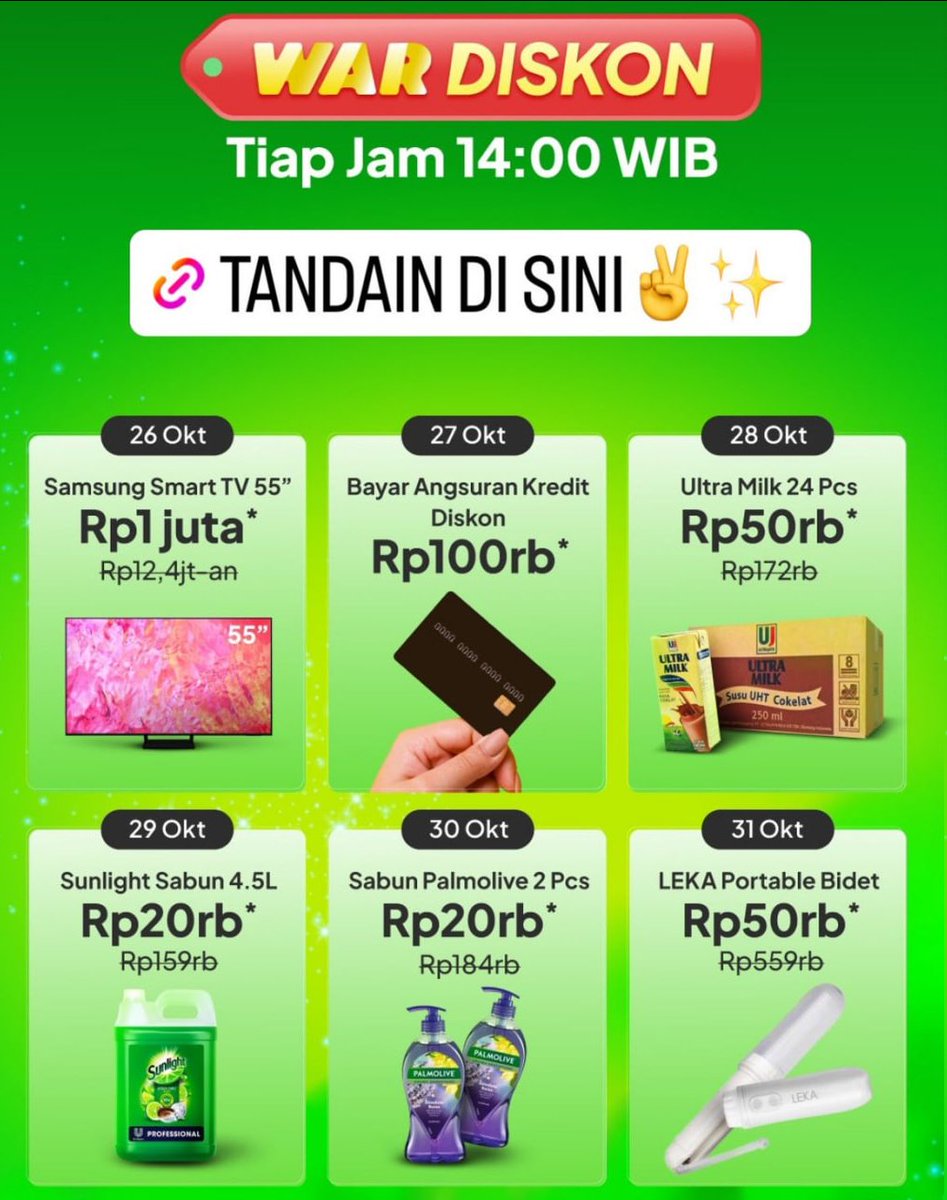 Pejuang Promo 🦸‍♂️ tweet media