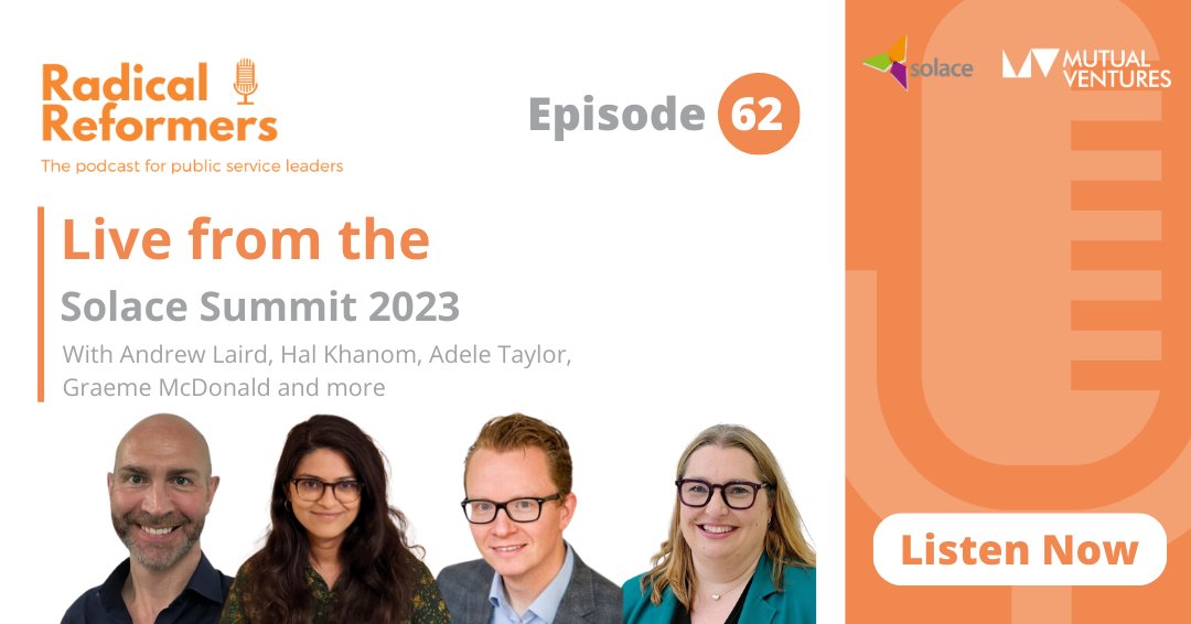 MutualVentures's tweet photo. Last week, #Radicalreformers host @aglaird attended the @Solace_UK #SolaceSummit2023 and recorded a special episode with some of the inspiring attendees including @AdeleTaylorWork, @du_health, @RobPowe77656605 and @McDonaldGraeme Listen now ⬇️
https://t.co/0ZdBDfW3lO https://t.co/2hUeGdhQYi
