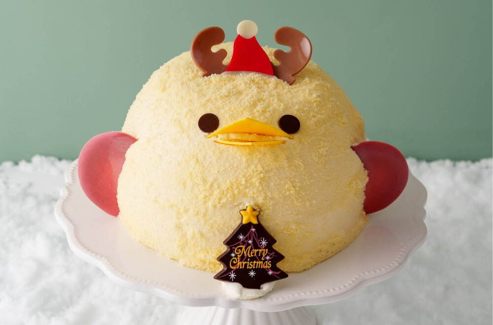 RT @fashionpressnet: ひよこスイーツ「ぴよりん」クリスマスケーキ