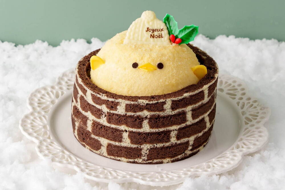 RT @fashionpressnet: ひよこスイーツ「ぴよりん」クリスマスケーキ
