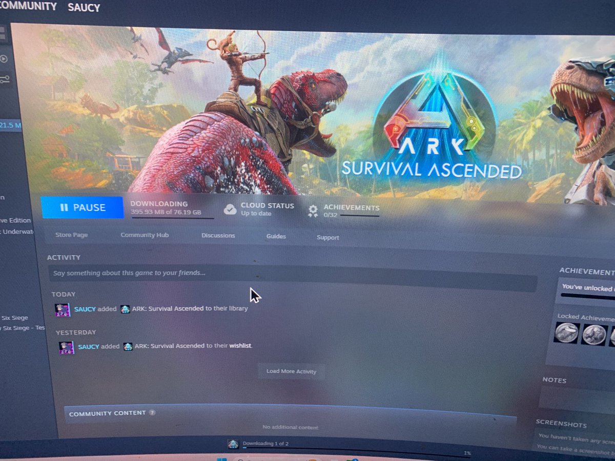 4:30 am installs 🤷🏽‍♂️💪🏼 ARK STREAM LATER!!! #ARKAscended