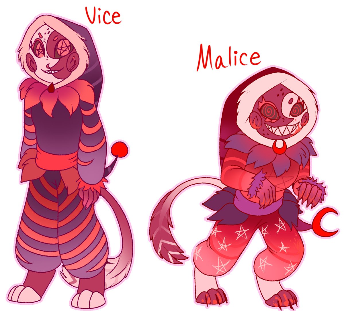 my ver. bloodmoon boys Malice and Vice, Malice is the more chaotic and feral one, Malice is the more strategic one
#fnafbloodmoon #bloodmoonfnaf #bloodmoon