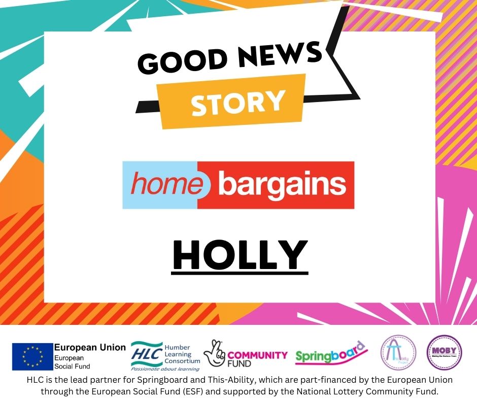 Good to Go (@ta_programme) on Twitter photo 🤩🎉Friday's Good News Story🎉🤩
We are pleased to announce that our learner Holly has successfully secured a job at <a href="/homebargains/">Home Bargains</a>
If you're a business or company that would like to offer pathways to opportunities for our learners.
Please contact Chantelle on:
📞 01482327438 🤩🎉Friday's Good News Story🎉🤩
We are pleased to announce that our learner Holly has successfully secured a job at <a href="/homebargains/">Home Bargains</a>
If you're a business or company that would like to offer pathways to opportunities for our learners.
Please contact Chantelle on:
📞 01482327438
