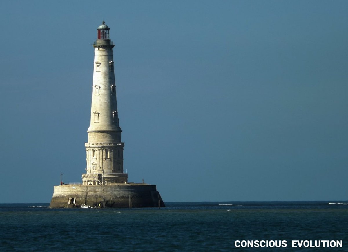 Time for a math quiz: The Cordouan Lighthouse on the west coast of France is 207ft high and visible from 31mi away. How high is the VERTICAL curvature bulge in the way, obstructing the view?
