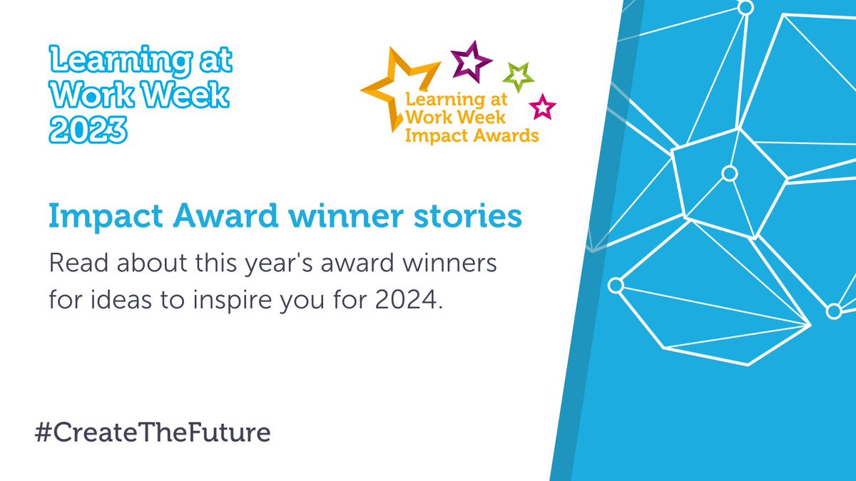 Read all the winning stories for this year's #LearningatWorkWeek Impact Awards and find out how they inspired lifelong learning at work.

#LaWWeekImpactAwards

campaign-for-learning.org.uk/LAWW/Impact-Aw…