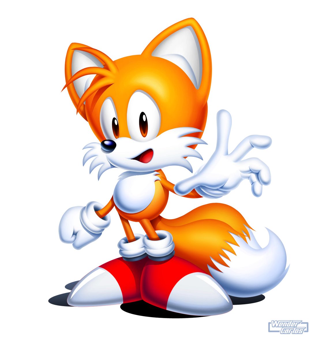 Classic Miles Tails Prower #Sonic #SonicTheHedgehog #sonicfanart #SonicSuperstars