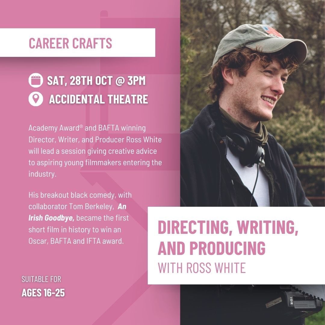 Ross White (@rossjwhite) on Twitter photo BELFAST FOLKS
I’m doing this on Saturday - please spread the word to the brilliant young people in your life who are interested in making films
<a href="/Cinemagic/">Cinemagic Festival</a> 💚 BELFAST FOLKS
I’m doing this on Saturday - please spread the word to the brilliant young people in your life who are interested in making films
<a href="/Cinemagic/">Cinemagic Festival</a> 💚