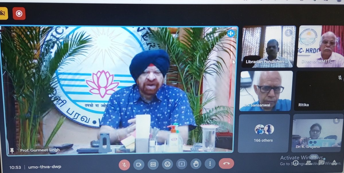 UGC-Malaviya Mission Teacher Training Centre (@hrdc_pu) on Twitter photo Honorable Vice Chancellor <a href="/GurmeetSinghVC/">Prof Gurmeet Singh</a>
inaugurated the Short Term Course for PhD Full-time Research Scholars on Research and Publication Ethics (RPE) conducted by UGC-MMTTC, PU. Honorable Vice Chancellor <a href="/GurmeetSinghVC/">Prof Gurmeet Singh</a>
inaugurated the Short Term Course for PhD Full-time Research Scholars on Research and Publication Ethics (RPE) conducted by UGC-MMTTC, PU.