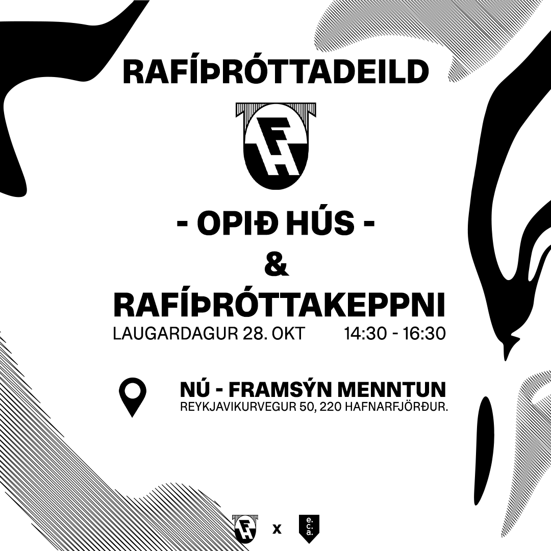 Opið Hús FH (<a href="/esports_fh/">FH Esports</a>)!

Á staðnum geta ungir spilarar spreytt sig í skemmtilegum Minecraft og Fortnite áskorunum og átt möguleika á að vinna vegleg verðlaun. 

Rafíþróttaþjálfarar FH verða á svæðinu til að svara spurningum um deildina, æfingarnar og rafíþróttir almennt.
