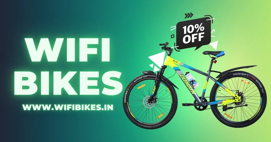 wifibikes's tweet photo. Order now the Wireless Cycle and get Flat 10% OFF this festive season. Visit our website - https://t.co/lcIlxJqNEC and enjoy the festive discounts. Hurry! Order now and get your Wifi Bikes delivered at your doorstep.
#wifibikes #wifibikescycle #navratrioffer #domain https://t.co/OnPF68srpv