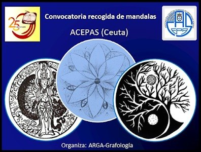 argagrafologia's tweet photo. Convocatoria de recogida de mandalas en la asociación ACEPAS de Ceuta, organizada por ARGA Grafologia. Fecha límite 11 de diciembre.
#argagrafología #argagrafologia #arteyterapia #mandala #mandalaart #ACEPAS #caleidoscopio https://t.co/wGnTlnTqqL