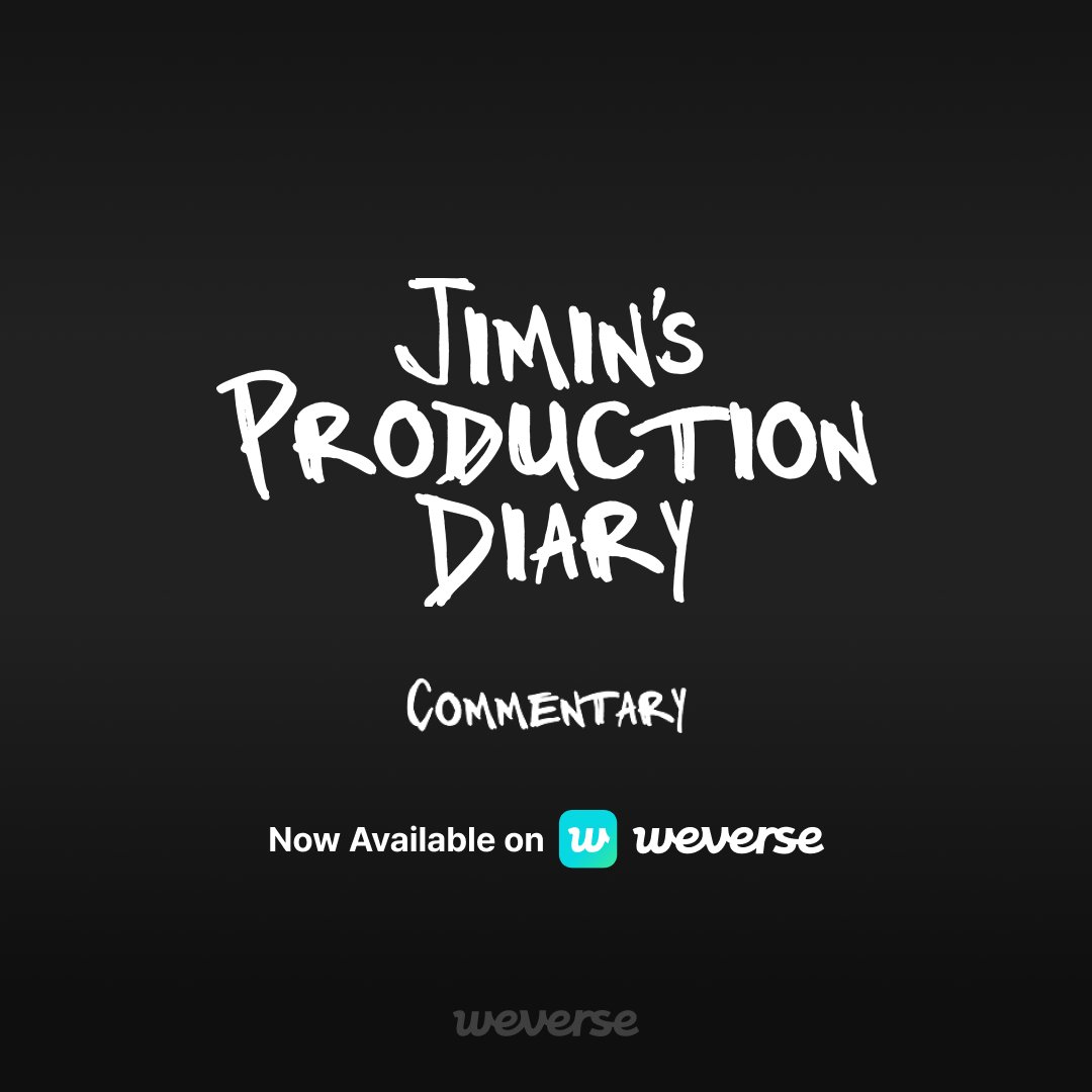 'Jimin's Production Diary' The commentary is now on #Weverse! Smeraldo Garden Marching Band (SGMB) shares their impressions of the documentray and behind-the-scenes of the [FACE] album!☺️ Watch👉 weverse.onelink.me/qt3S/vf432r4r #Jimin #Production_Diary #BTS