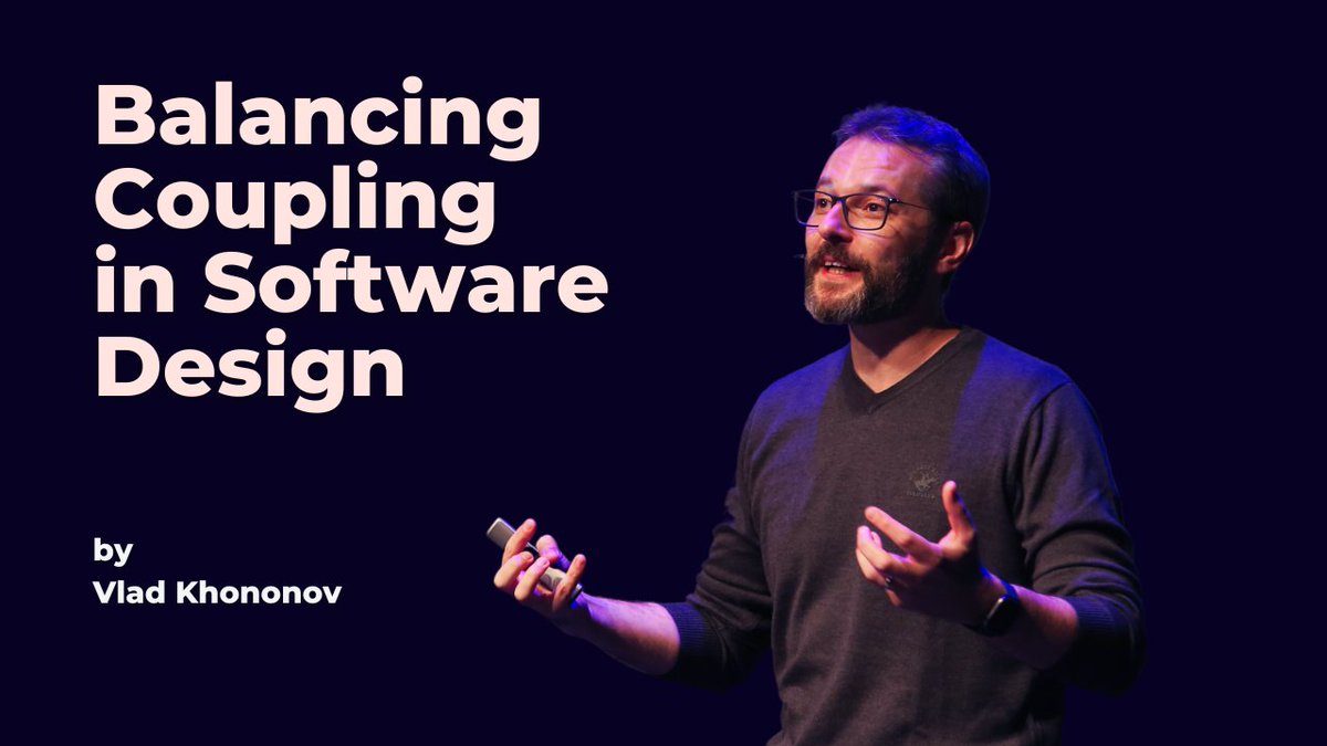 We are used to treating coupling as the necessary evil. Hence, we aim to break systems apart into the smallest services possible, in an ever-lasting quest of decoupling everything. But what results are we getting by following this reasoning? buff.ly/45LBveM with @vladikk