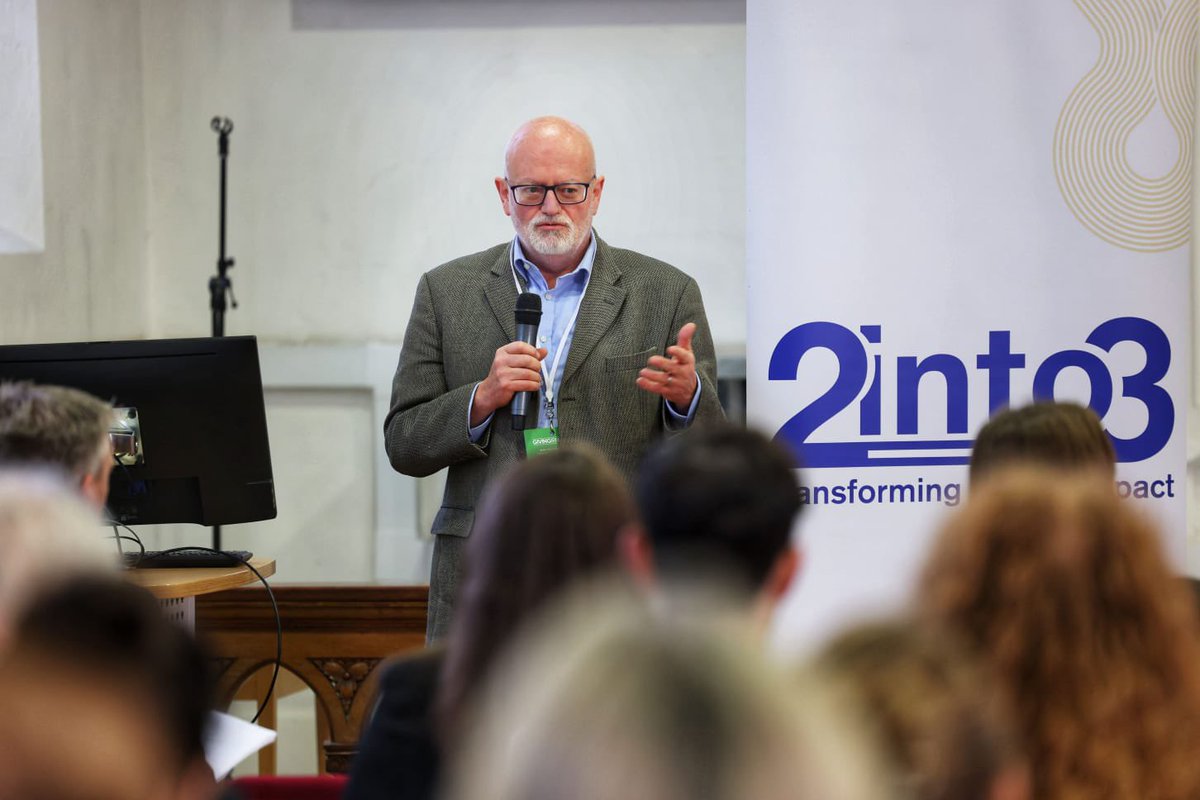 Our CEO, Dennis O’Connor introducing Giving Ireland 2023 #Giving #funding