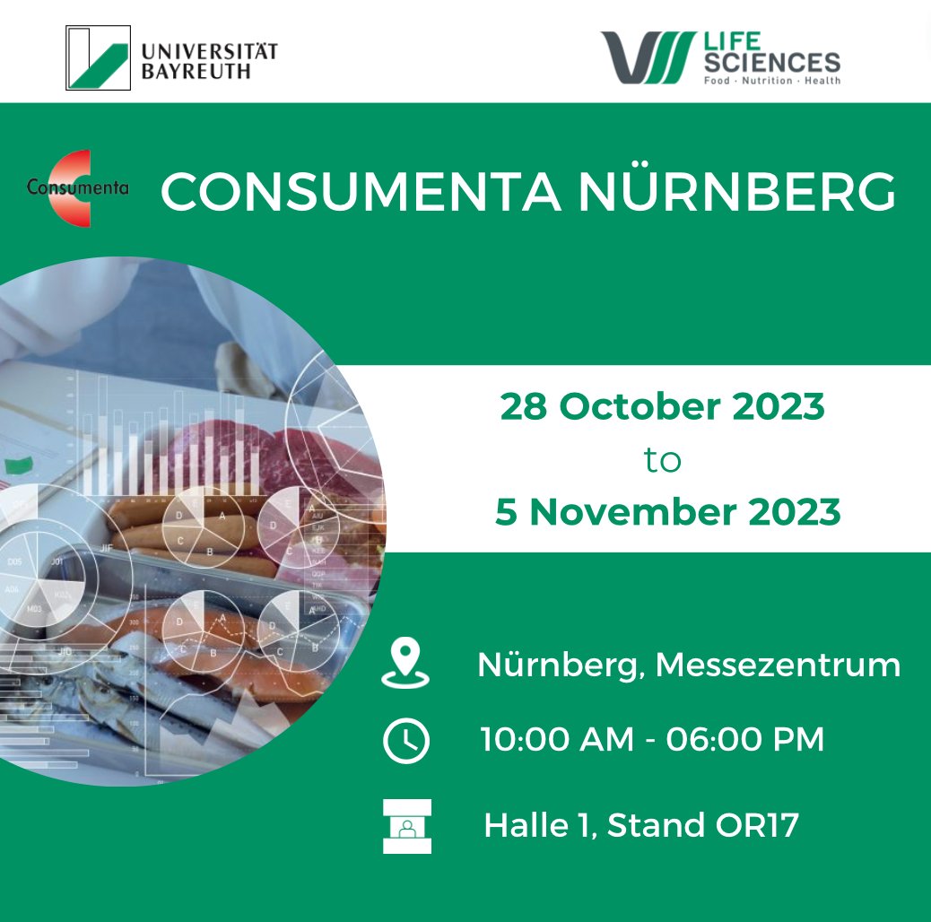 We're excited to be part of Consumenta in Nuremberg, where we're showcasing our research frontiers, groundbreaking projects, and captivating study programs. 
Join us at our booth (Hall 1, Booth OR17)– it's an opportunity you won't want to miss!