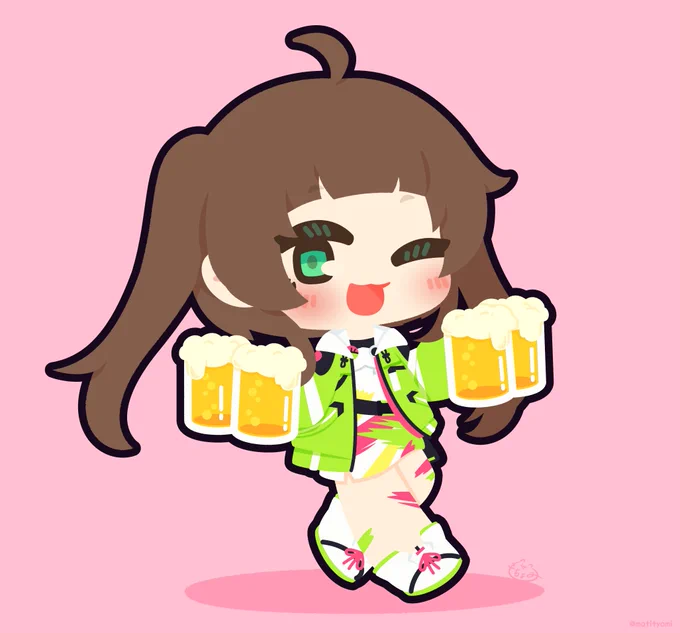 麦茶です!!!! #祭絵