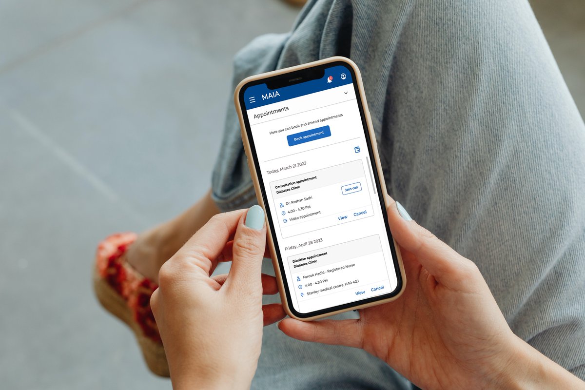 🏥 Keep your patients in the know! With our #patientengagementportal MAIA, their health information is just a click away. Give your patients the tools to take charge of their wellbeing today! 💪 #Healthtech #patientengagement #MAIA