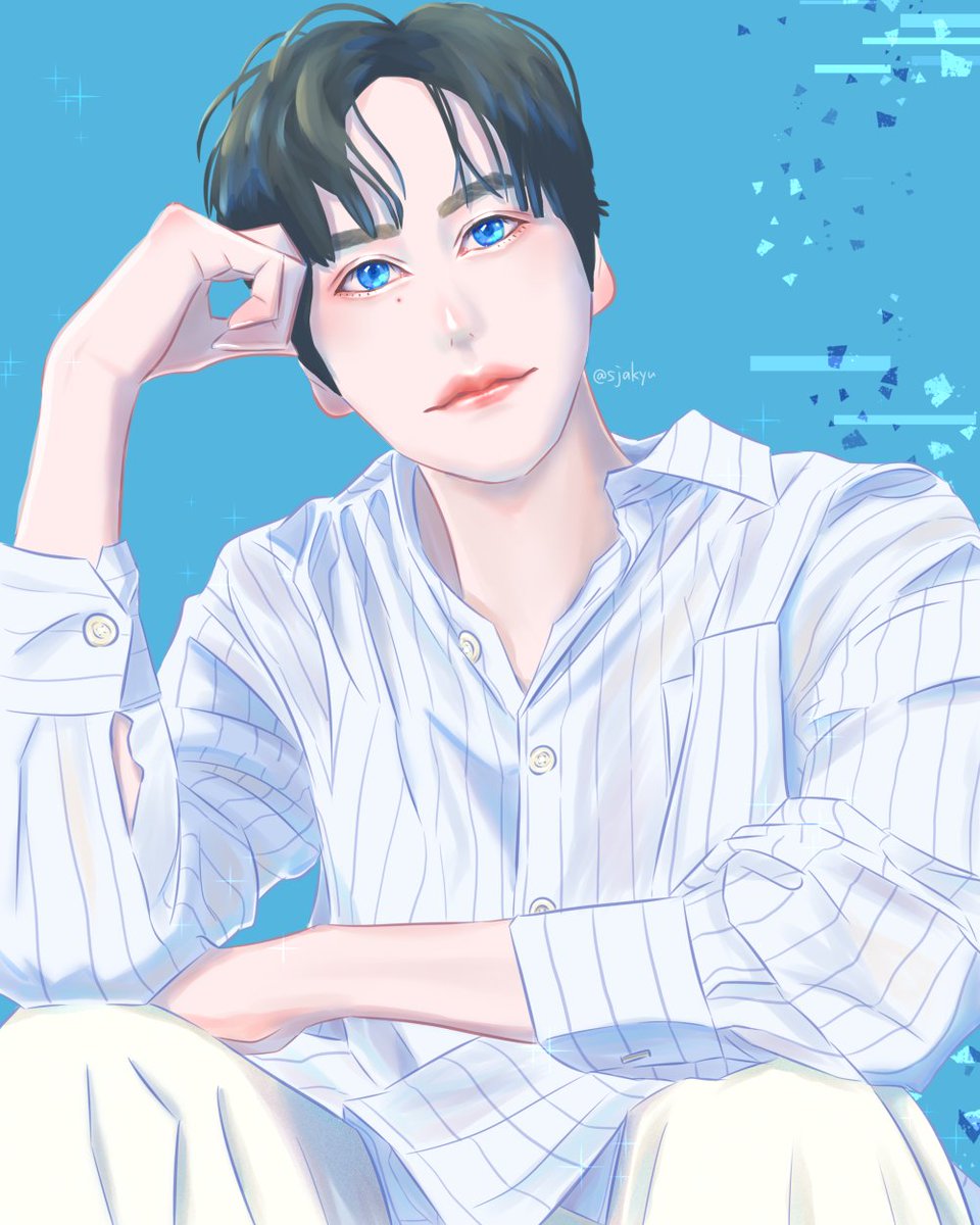 💙
#규현 #KYUHYUN #규현아_사랑해
#SUPERJUNIOR
#18thAnniversary #1ts8lue 
#SUPERBLUE_Challenge