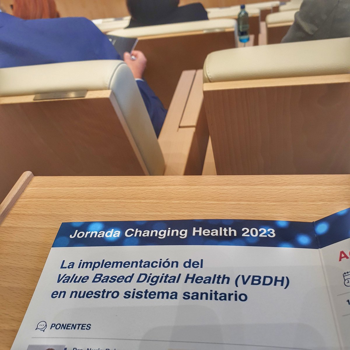 paulasalamanc's tweet photo. Jornada Changing Health 2023 
"La implementación del Value Based Digital Health (VBDH) en nuestro sistema sanitario" @iesebschool @Boehringer 
#ChangingHealth https://t.co/K14kOOxbdx