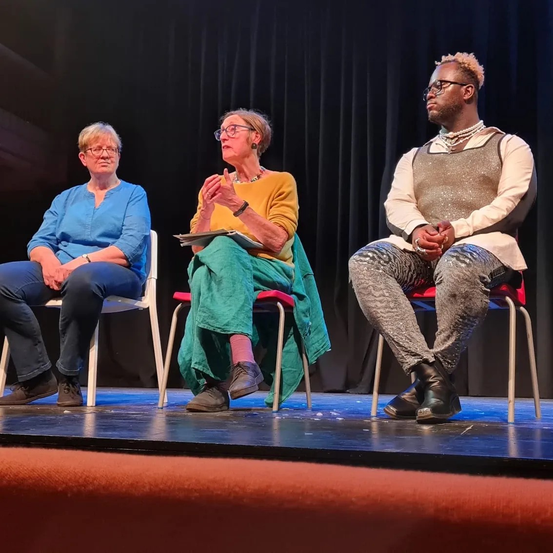 Thank you to <a href="/HelenNicolaWood/">Helen Wood</a> and the panel for such a valuable evening yesterday at <a href="/TheNorthWall/">The North Wall</a>. 

Helen made us both reflect and laugh and <a href="/karen_lascelles/">karen lascelles</a> advised that it is never wrong to ask someone if they feel suicidal.

The overwhelming message was keep talking.