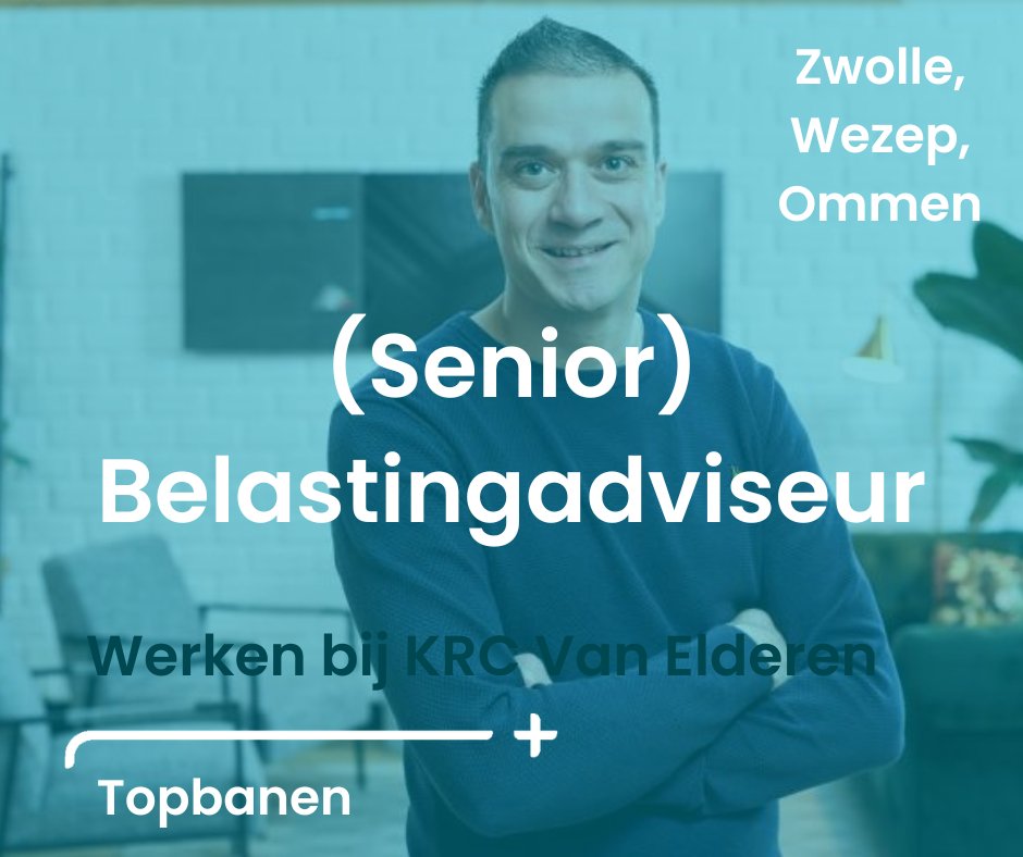 Wil jij onze fiscale dienstverlening helpen uitbreiden? We hebben een topbaan voor je!  Momenteel hebben we ruimte voor een junior, medior én senior belastingadviseur.
- Junior Belastingadviseur: lnkd.in/eGy9X-xr
- (Senior) Belastingadviseur: lnkd.in/eKp3hE2J