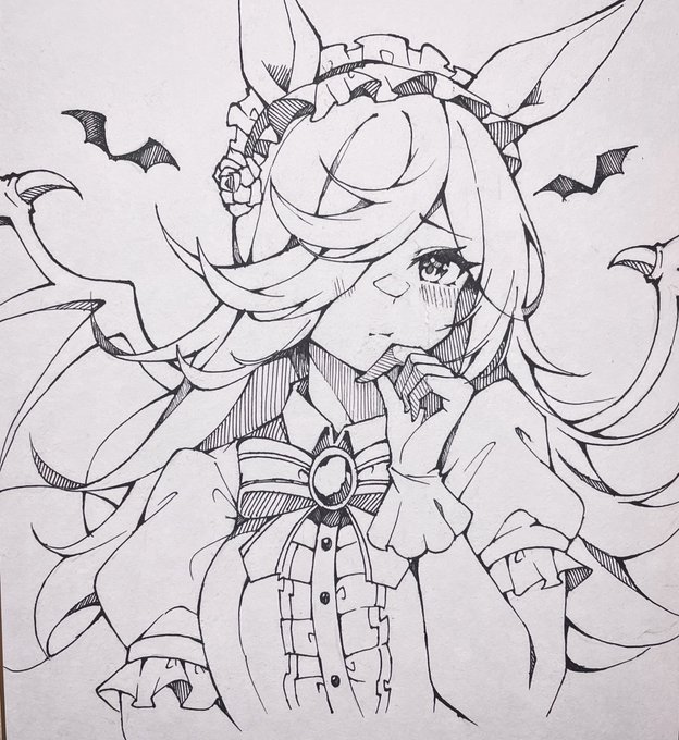 色紙2枚目はハロライスです〜