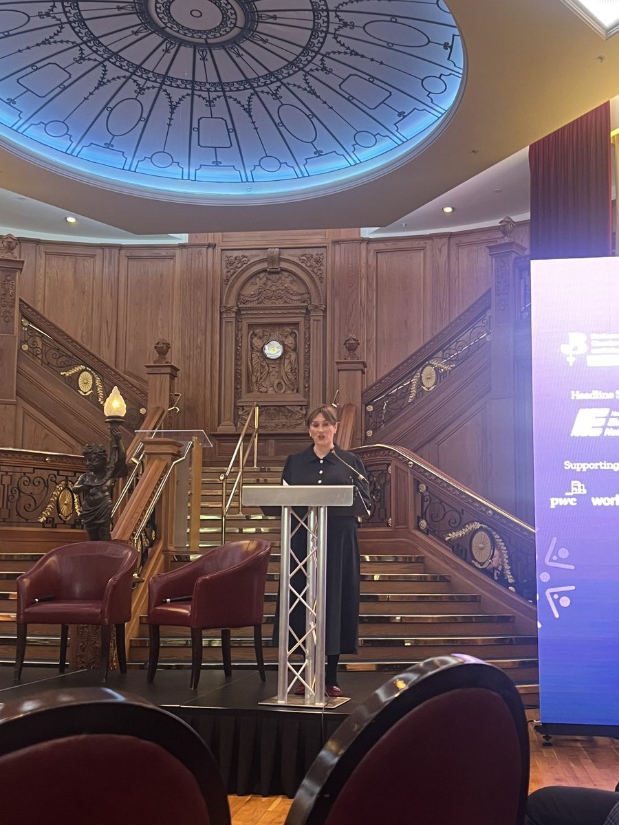 maevemonaghan's tweet photo. I'm on the business circuit today with a fantastic opportunity to speak at #ThriveClub leadership event, thanks @Kmarshall2Kate Now on to @NIChamber to talk about the Future of Work and we're hearing from @moira_doherty1 on 10x and inclusive skills. https://t.co/xg4ZVIHg99