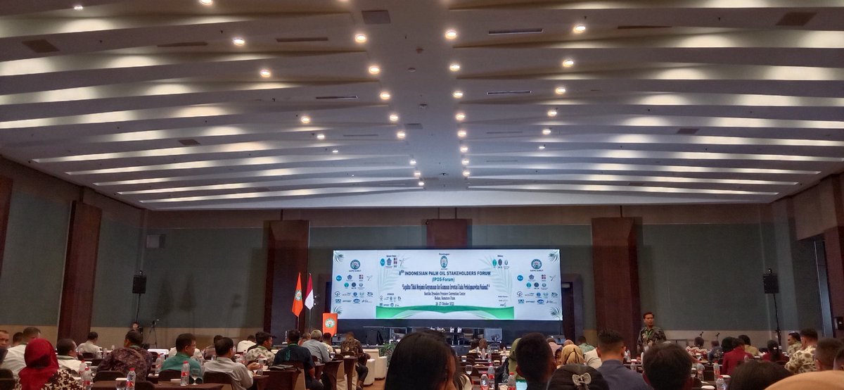 EmilElsa's tweet image. Indonesian Palm Oil Stakeholder Forum, Oct 2023
#IPOSF
