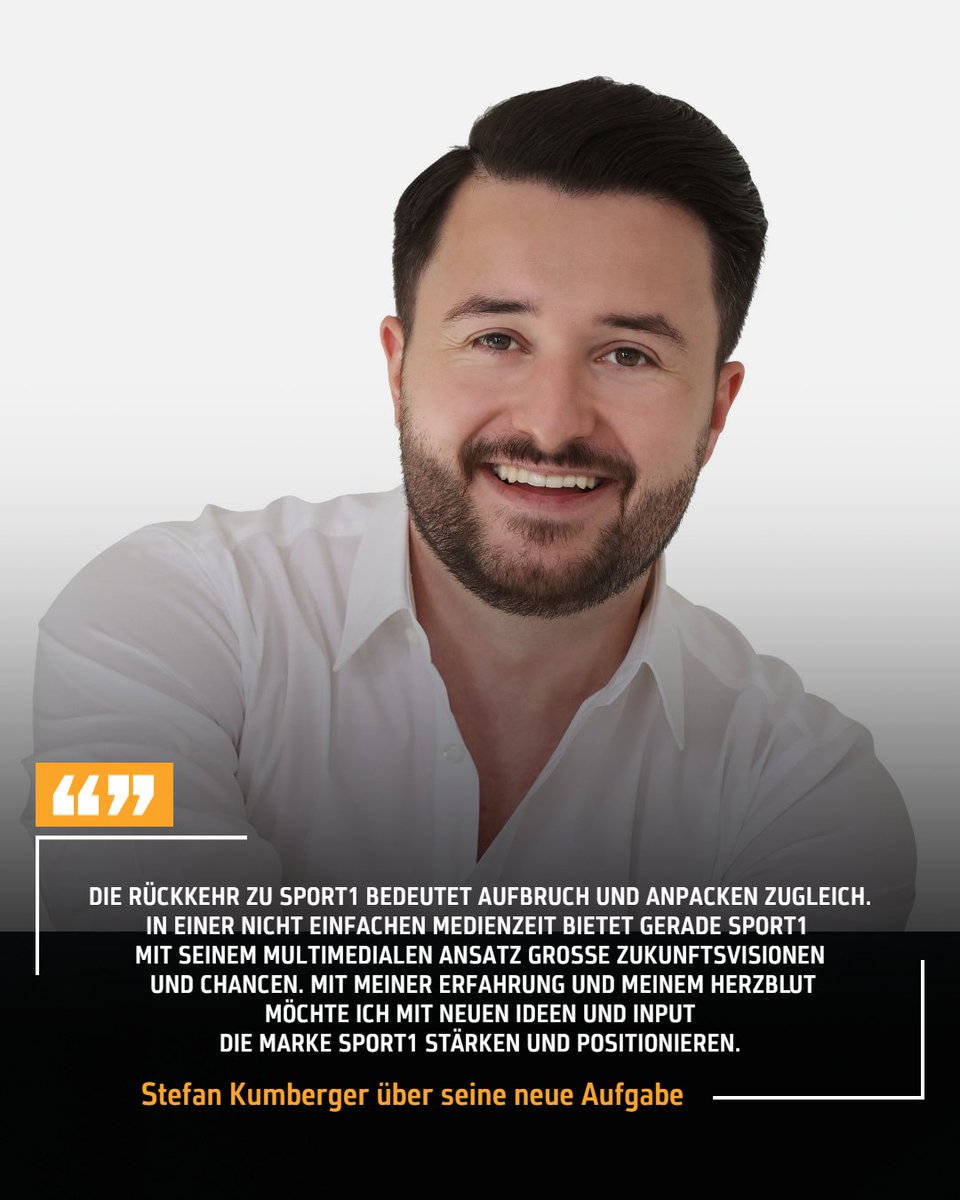 SPORT1_PR's tweet photo. Willkommen #mittendrin @__Kumbi__! @SPORT1 stellt sein Reporterteam neu auf und Stefan Kumberger übernimmt ab Februar 2024 die Position des Chefreporters für den #FCBayern und das #DFBTeam. Alle weiteren Infos hier: https://t.co/158qygdVYy https://t.co/oa85LxyAdg