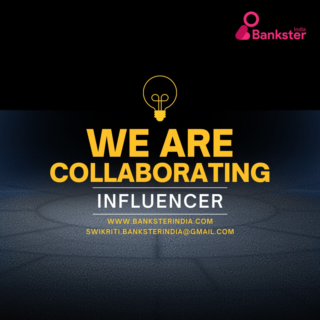 Bankster_India's tweet photo. BanksterIndia is open to collaborate with influencers

#influencer #education #educationalinfluencers #recruitment #jobportal https://t.co/RneAkf0jcO