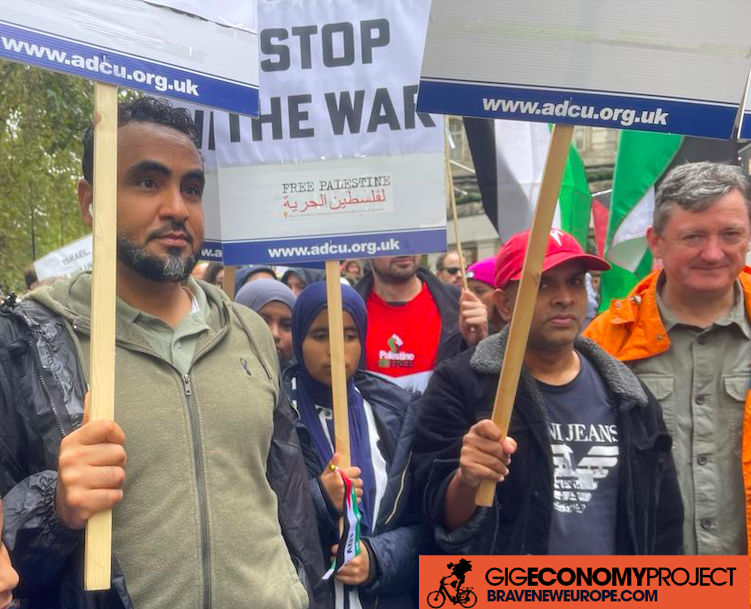 'Why Uber drivers in @ADCUnion logged-off for Gaza' braveneweurope.com/why-uber-drive… Abdurzaq Hadi, Uber driver & BAME officer for the ADCU, speaks to GEP about why the union is among the leading voices of the British trade union movement opposing Israel’s siege of Gaza. #Gaza_Genocide