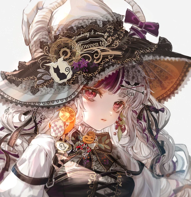 WIP クランベリーとオレンジの紅茶魔女 Cranberry and orange tea witch 