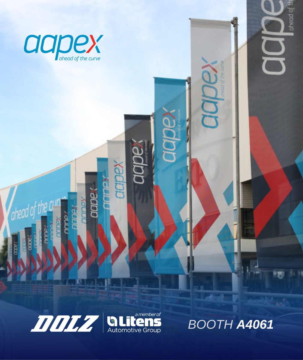 Vegas, here we come! ⌛️ -5 Days to go for @AAPEXShow 2023! 😉 See you soon at booth A4061 (Hall A). @LITENS_AG #DOLZ #Aftermarket #AAPEX23