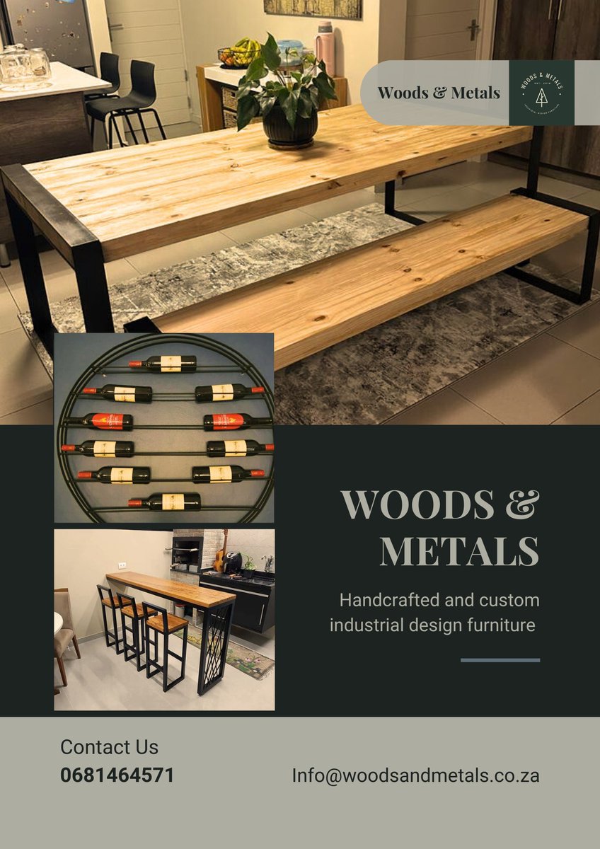 ThobekaNkalanga's tweet photo. Anyway, here's a furniture plug for custom-made furniture and all your other furniture needs. @woodsandmetals . The best in the game🤝🏾 https://t.co/NaTLlYrZqf