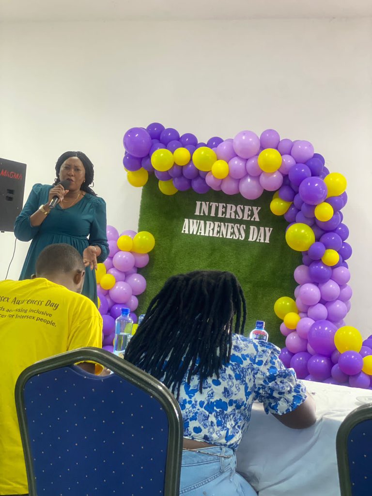 I am Luo, growing up I never heard any information about #intersex people, I learned about the existence of intersex individuals in 2018, today I realized that punitive cultural beliefs played a major role in erasing intersex people stories.
Celebrating #Intersexawarenessday