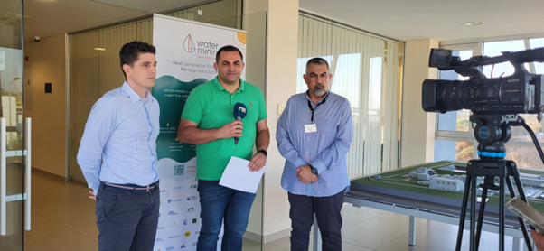 What a special day yesterday!  At the last day of our <a href="/watermining/">WATER-MINING H2020</a> project meeting, an interview by the national TV #RIK at @Larnacasewerage discussing about the great benefits that our project can bring to #Cyprus 🇨🇾

<a href="/MarkvLoosdrecht/">Mark van Loosdrecht </a> <a href="/posseweijer/">Patricia Osseweijer</a> <a href="/E_Achilleos/">Evdokia Achilleos</a> <a href="/violetakuzmick1/">Violeta Kuzmickaite</a>