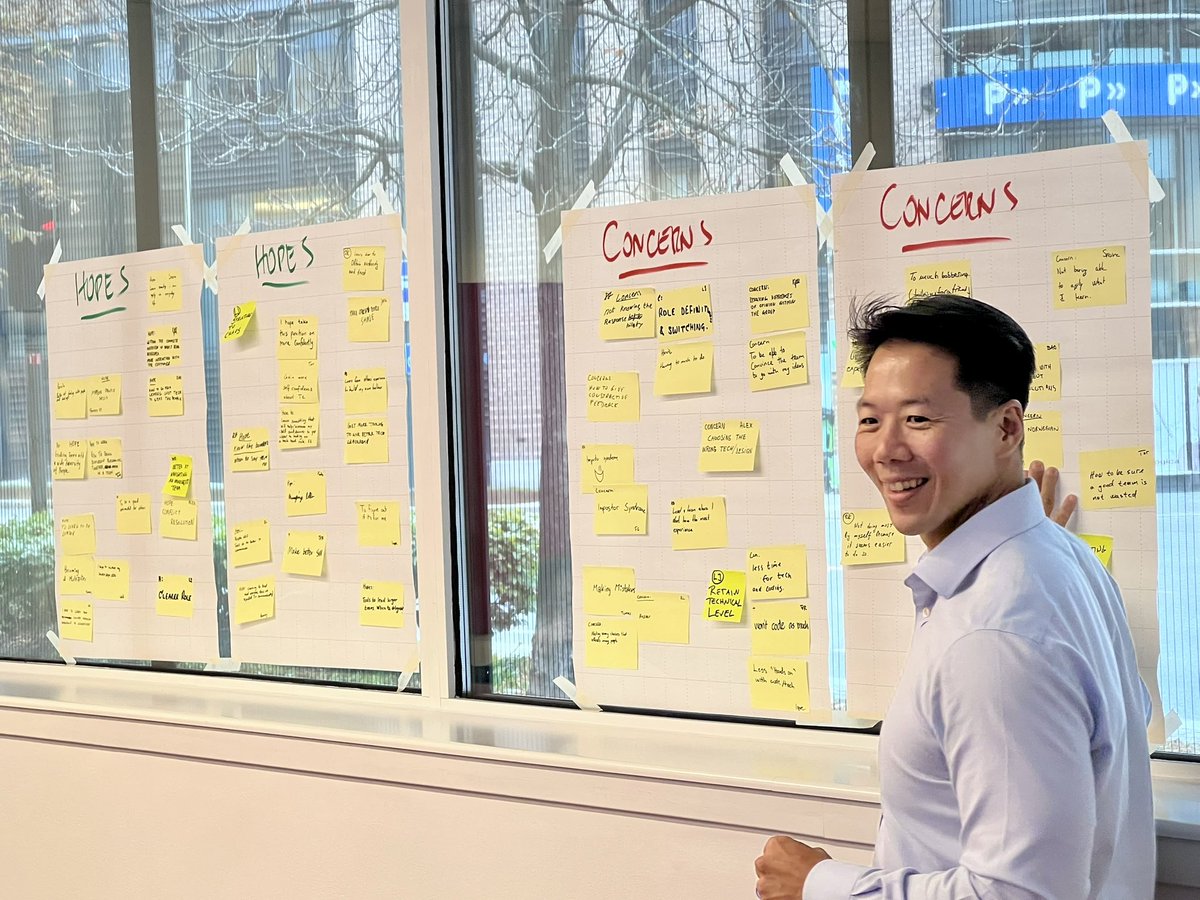 Klare for to dagers kurs sammen med <a href="/patkua/">Pat Kua</a> på #thonhotelvika og et skikkelig dypdykk 🤿 i #TechLead-rollen.
#techlead #techleadcourse #utvikling #novanet