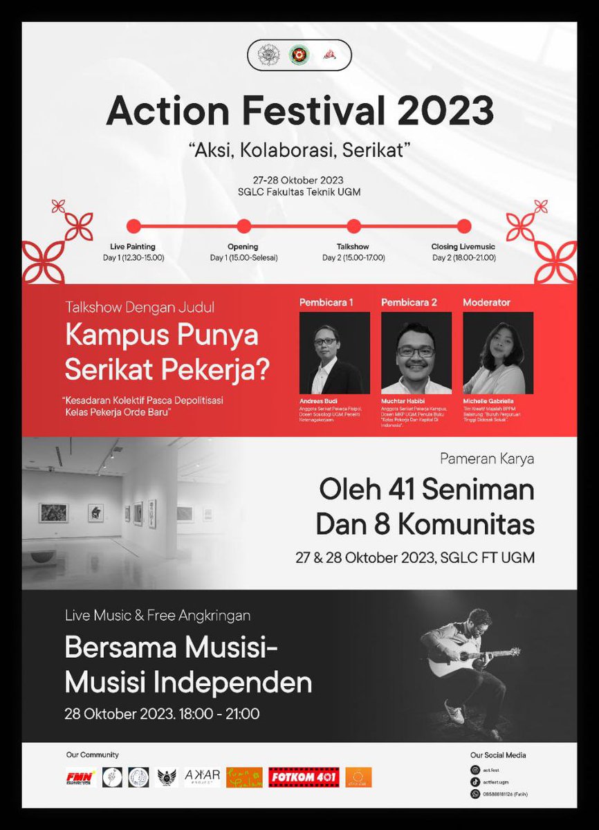 UGM_FESS's tweet photo. ugm_fess infoo artdate gratis weekend ini https://t.co/26YvblqRHv