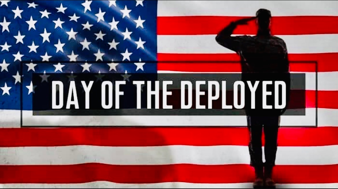 On October 26th, National Day of the Deployed annually honors the United States military personnel deployed around the globe.

#DayOfTheDeployed