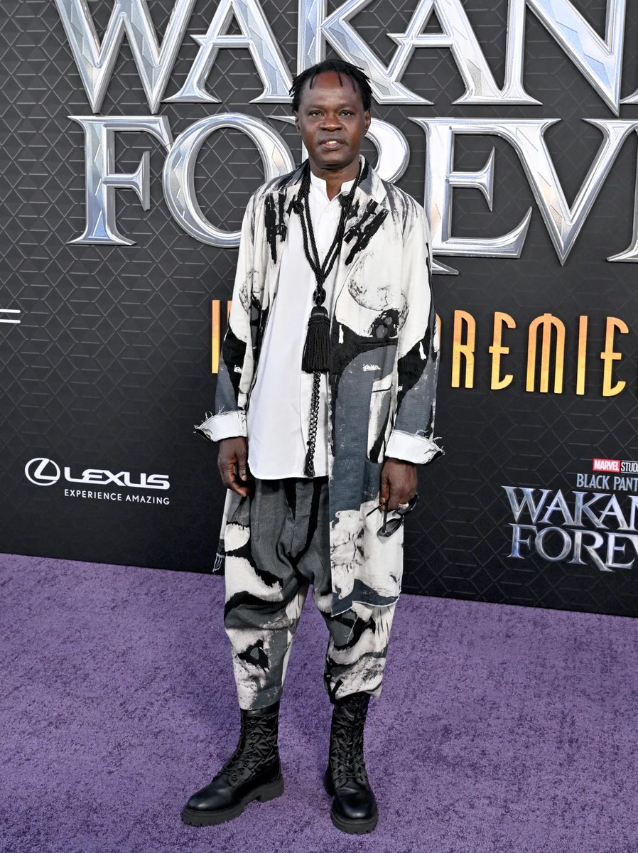 Being a year since Baaba Maal was in Los Angeles for the world premiere of Marvel Studios' “@theblackpanther: Wakanda Forever”, held at the Dolby Theatre. What an incredible world to be part of