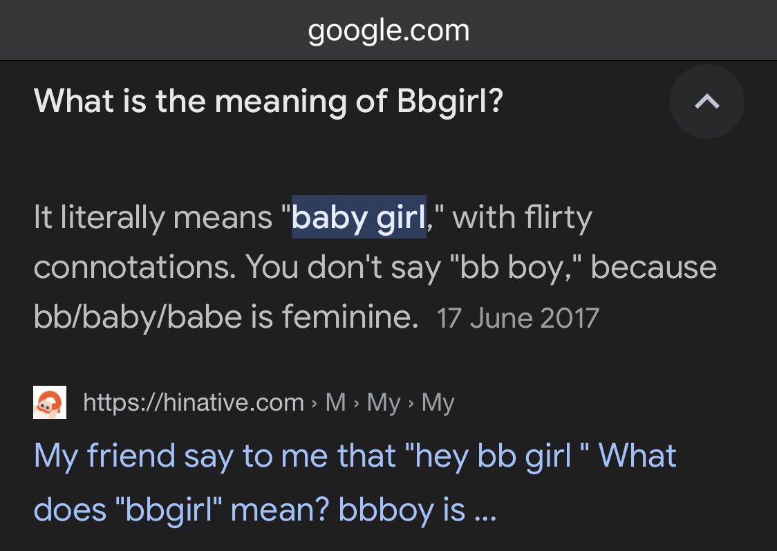 I’m sure no one has ever said bb boy! Is it feminine to be called baby or babe?