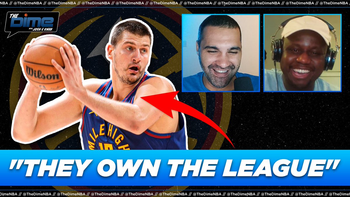TheDimeNBA's tweet photo. 🚨NEW EPISODE 🚨

@Josh_Rodriguez_ and @kwabakayes react to the first two nights of NBA basketball

🏀Overreactions: Booker MVP? AD not a #1?
🏀Wemby's debut
🏀Knicks-Celtics reaction

▶️ https://t.co/l8lH6zJsZh https://t.co/gS2701D80W