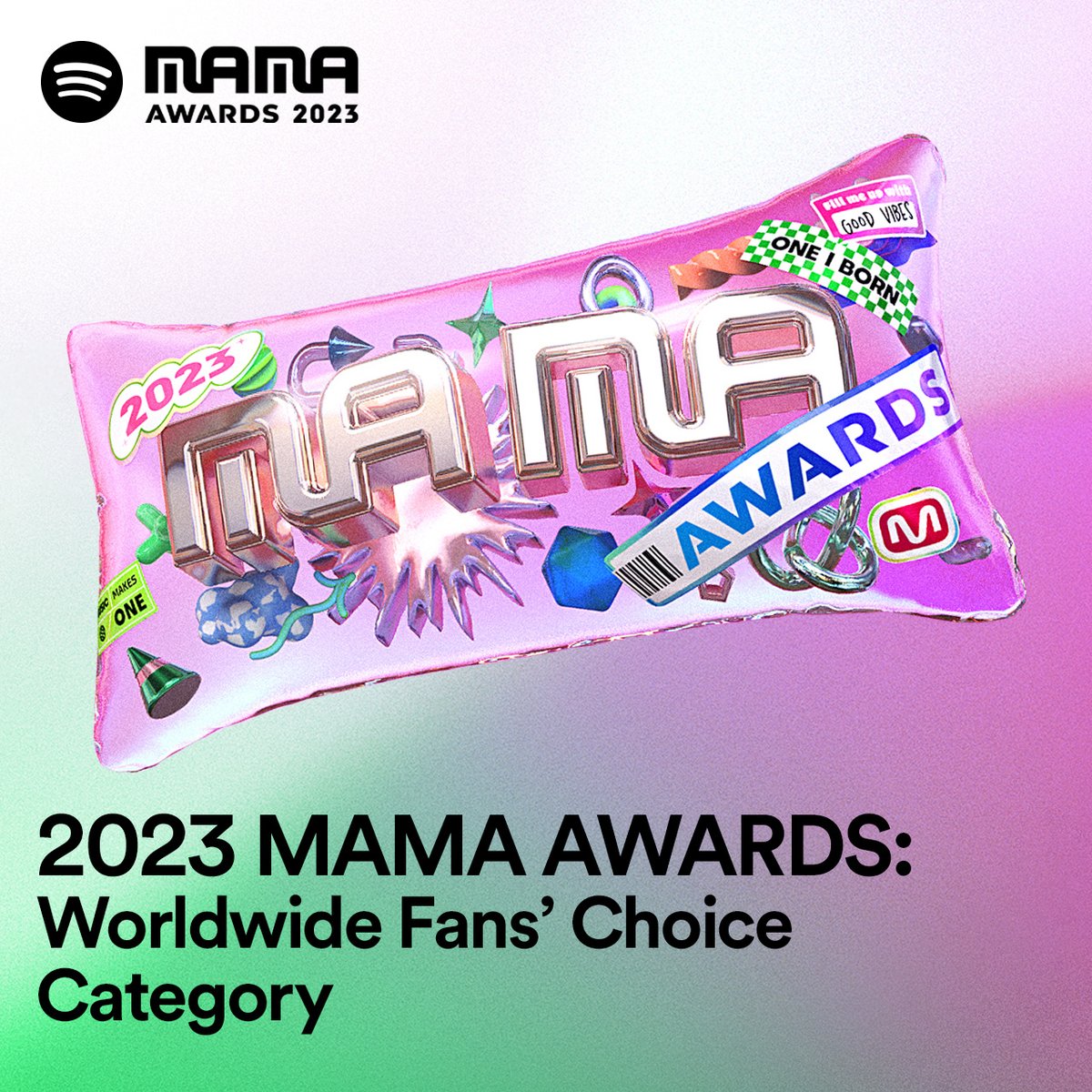 just 3 days left for 2023 MAMA AWARDS pre-voting! support your faves by streaming on our Worldwide Fans’ Choice playlist now spotify.link/2023MAMAAWARDS 

*only the first 3 streams per user each day count as votes  

#2023MAMAxSpotify #2023MAMAAWARDSxSpotify