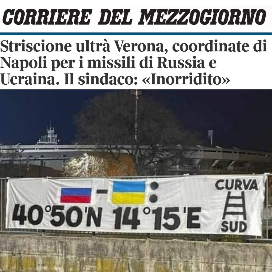 SenatoreF's tweet photo. @Italiantifa @sscnapoli @PBerizzi @gadlernertweet @lauraboldrini match #veronanapoli
#piantedosi & #prefetti non scrivono?
Tutto ok per la sicurezza le manifestazioni squadriste ultrà #castellini #forzanuova a bombe carte a svastiche pro hitler striscione razzista
Eggià #foibe
Schifo
@Viminale
#GovernoMeloni https://t.co/OvKklgIPej